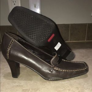 Aerosoles brown leather sz 9